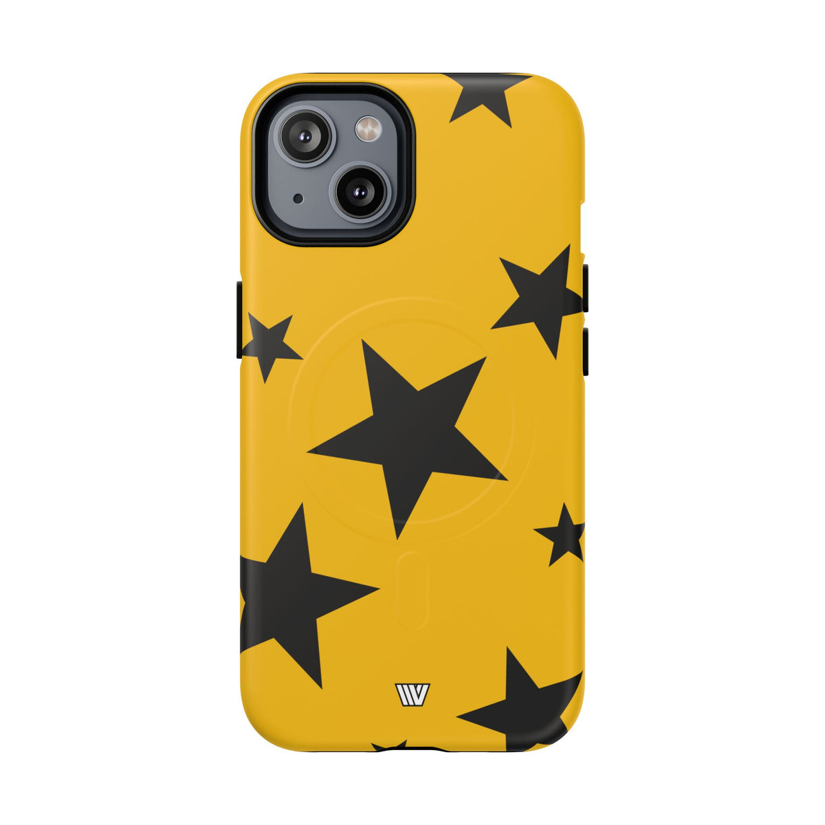 YELLOW BOLD STARS | MagSafe Tough iPhone Case