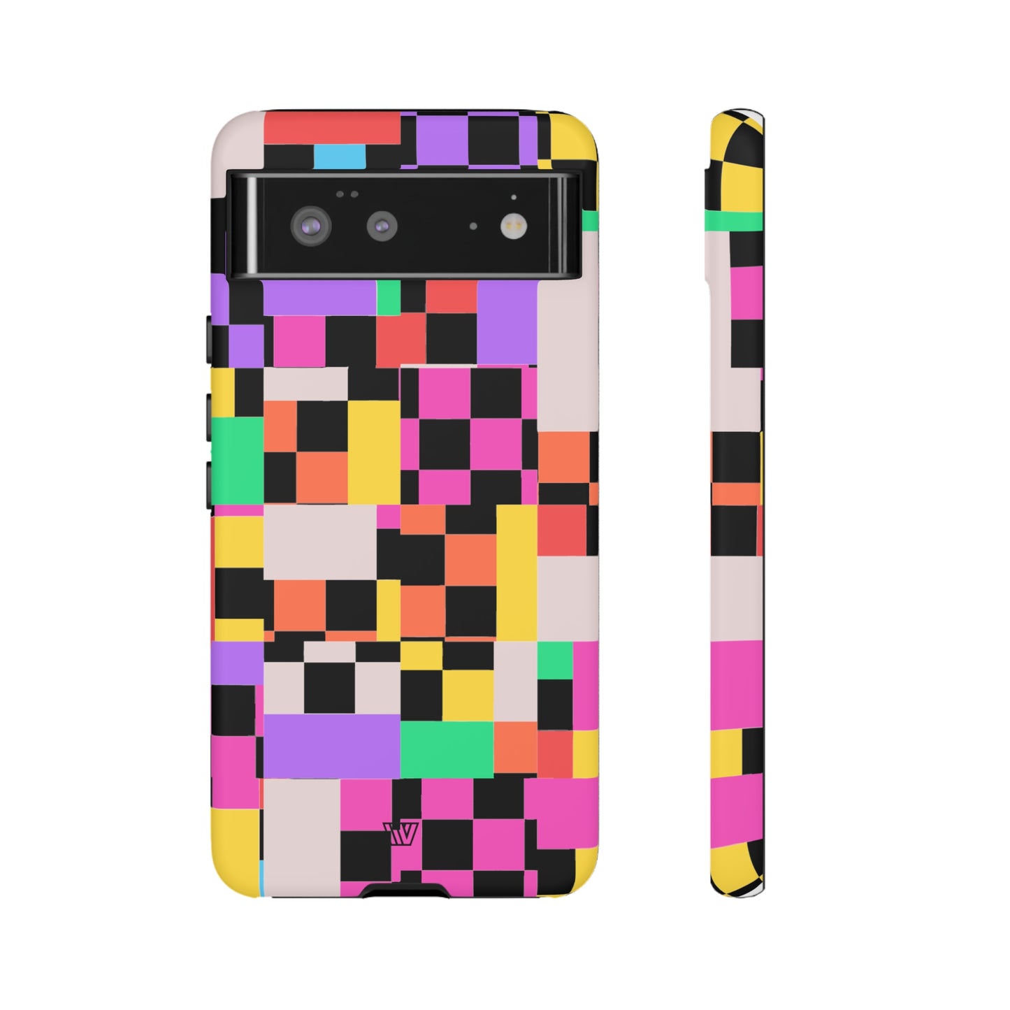 MASHED UP CHECKERBOARD | Tough Phone Case - Trovvve