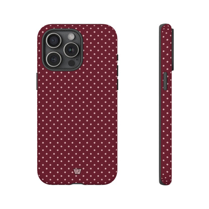 CLARET DOT | Tough Phone Case