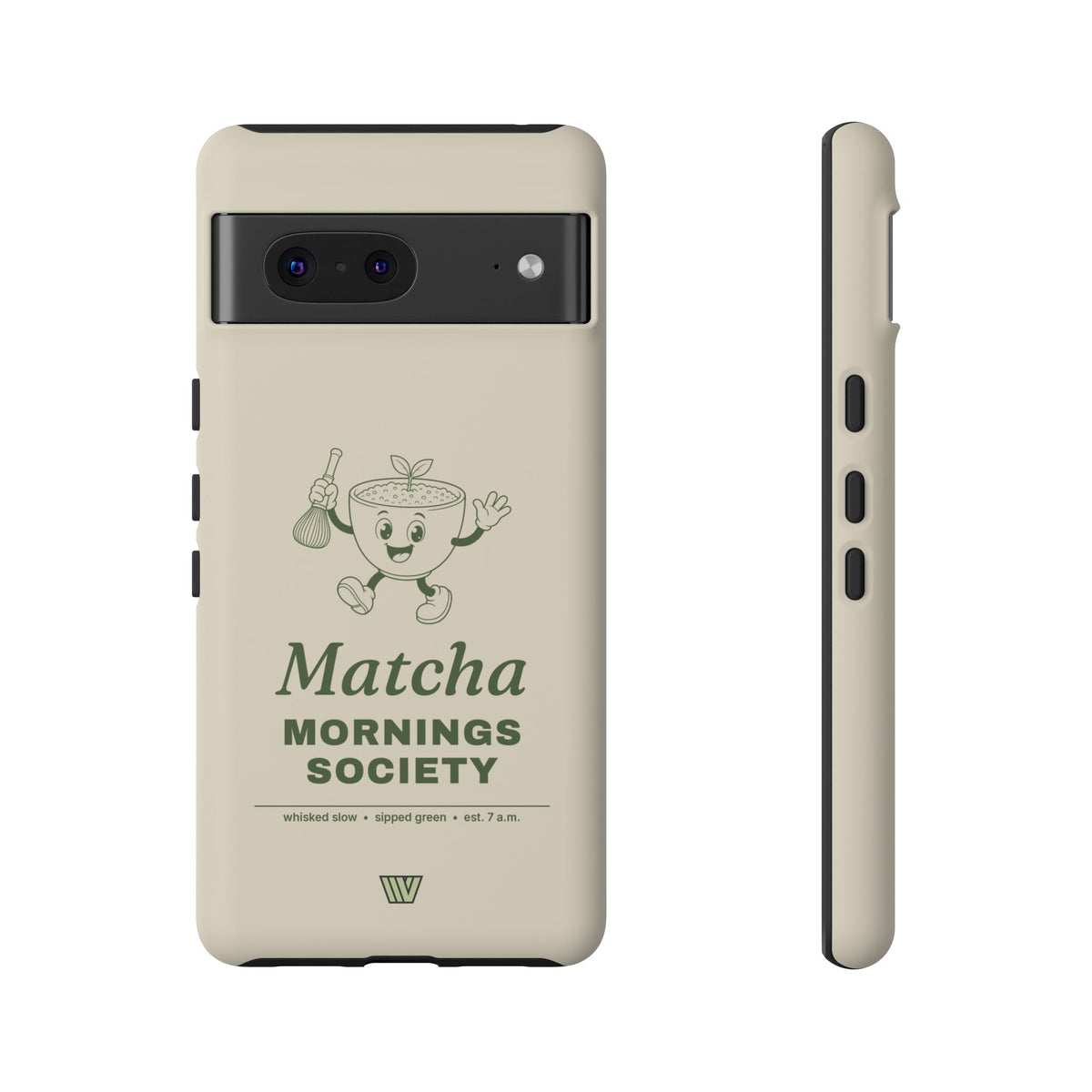 MATCHA MORNINGS | Tough Phone Case