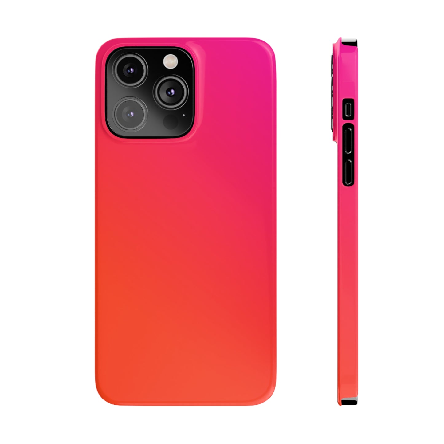 HOT PINK GRADIENT | Slim iPhone Case - Trovvve