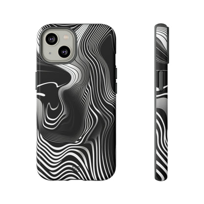 ABSTRACT ZEBRA STRIPES | Tough Phone Case - Trovvve