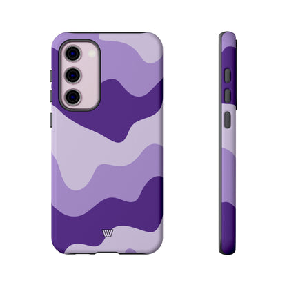 PURPLE WAVES | Tough Phone Case
