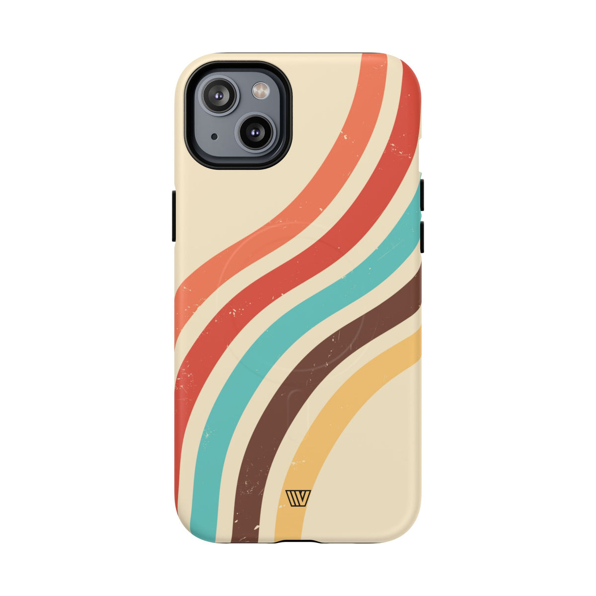 Vintage Stripe MagSafe Tough iPhone Case – iPhone 14 Plus, Matte