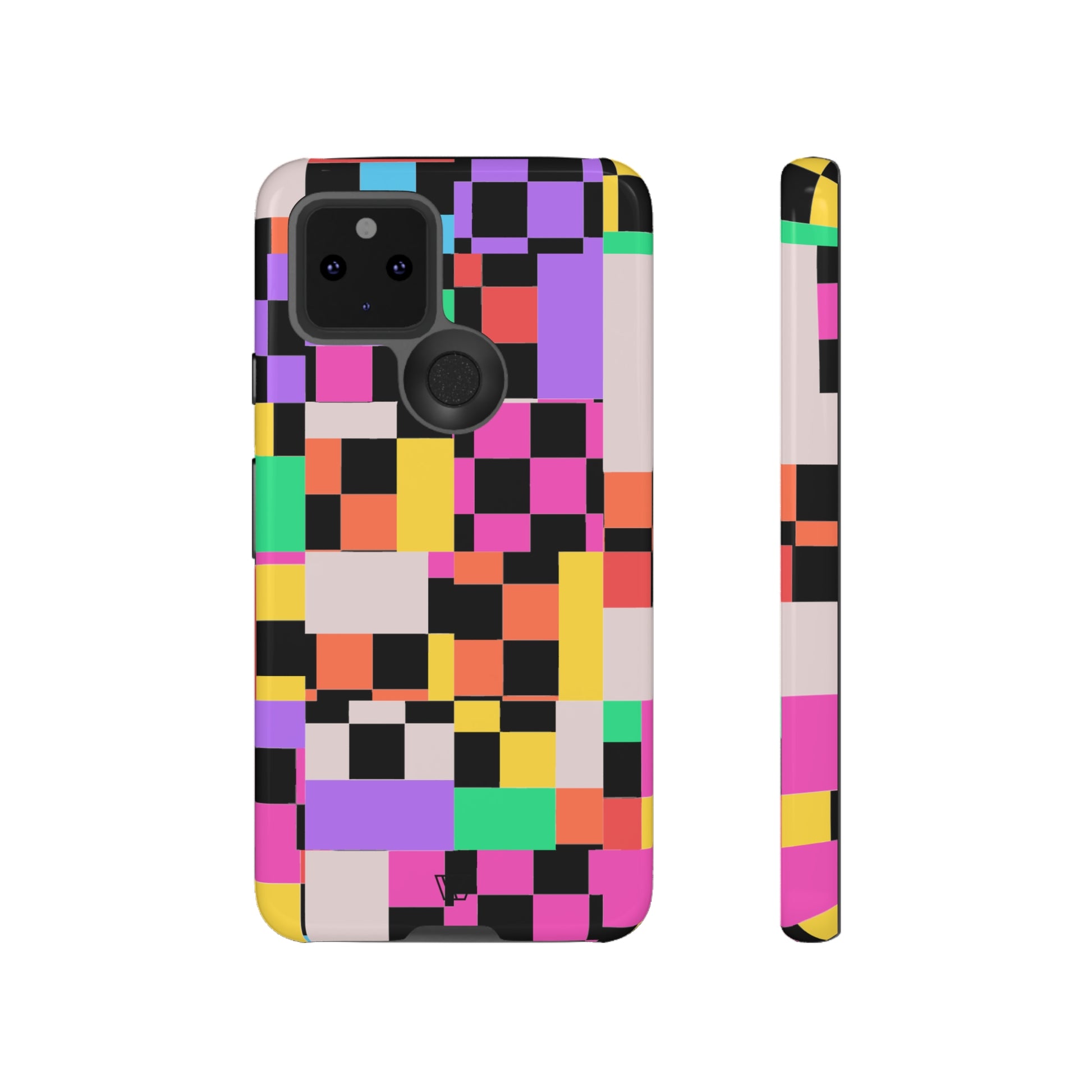 MASHED UP CHECKERBOARD | Tough Phone Case - Trovvve