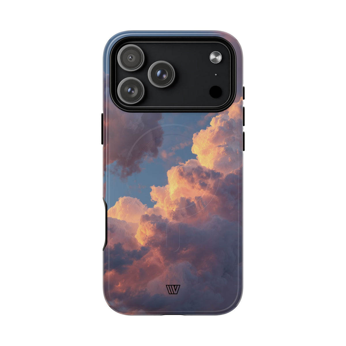 Sunset Clouds MagSafe Tough iPhone Case – iPhone 17 Pro Max, Glossy
