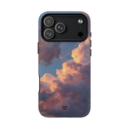 Sunset Clouds MagSafe Tough iPhone Case – iPhone 17 Pro Max, Glossy