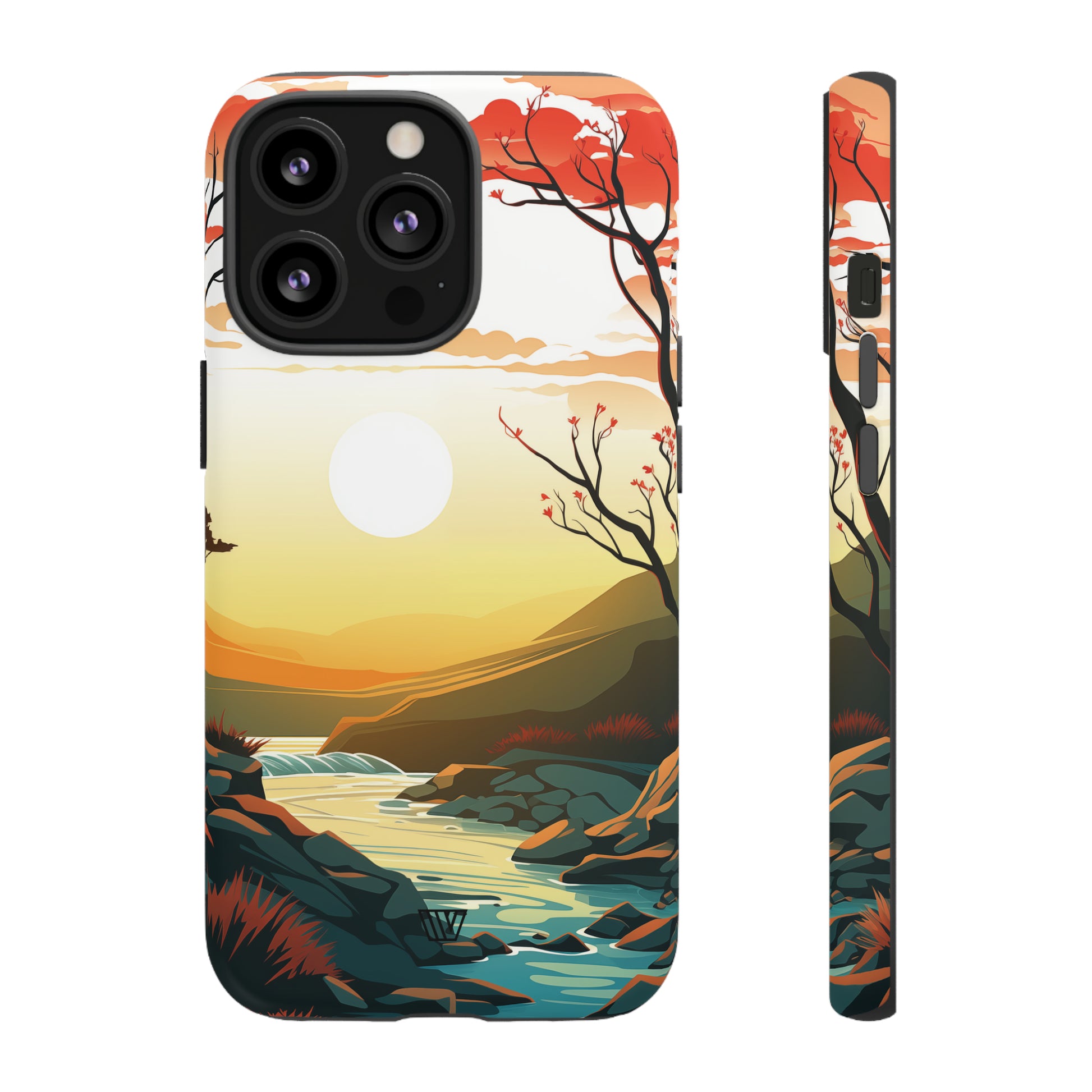 RIVER SUNSET | Tough Phone Case - Trovvve