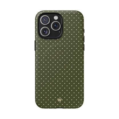 OLIVE CONFETTI | MagSafe Tough iPhone Case