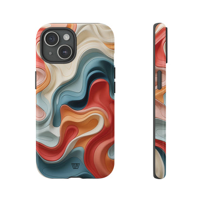 3D COLORFUL CLAY | Tough Phone Case - Trovvve