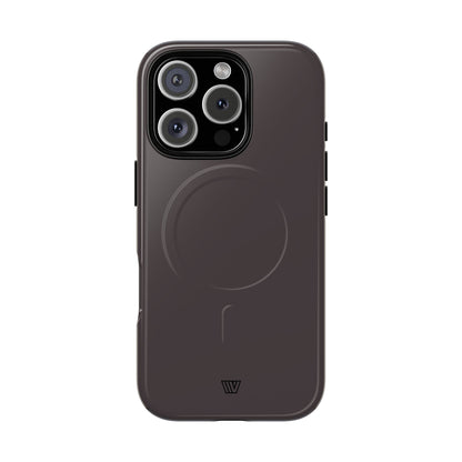 Tundora Grey MagSafe Tough iPhone Case – iPhone 16 Pro, Glossy