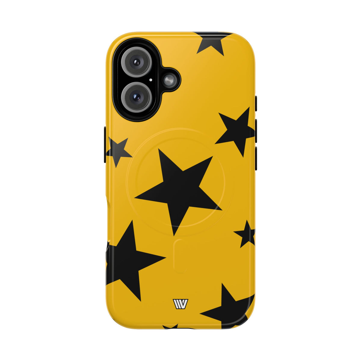 YELLOW BOLD STARS | MagSafe Tough iPhone Case