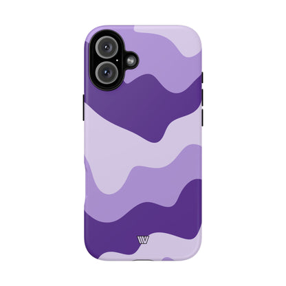 PURPLE WAVES | Tough Phone Case