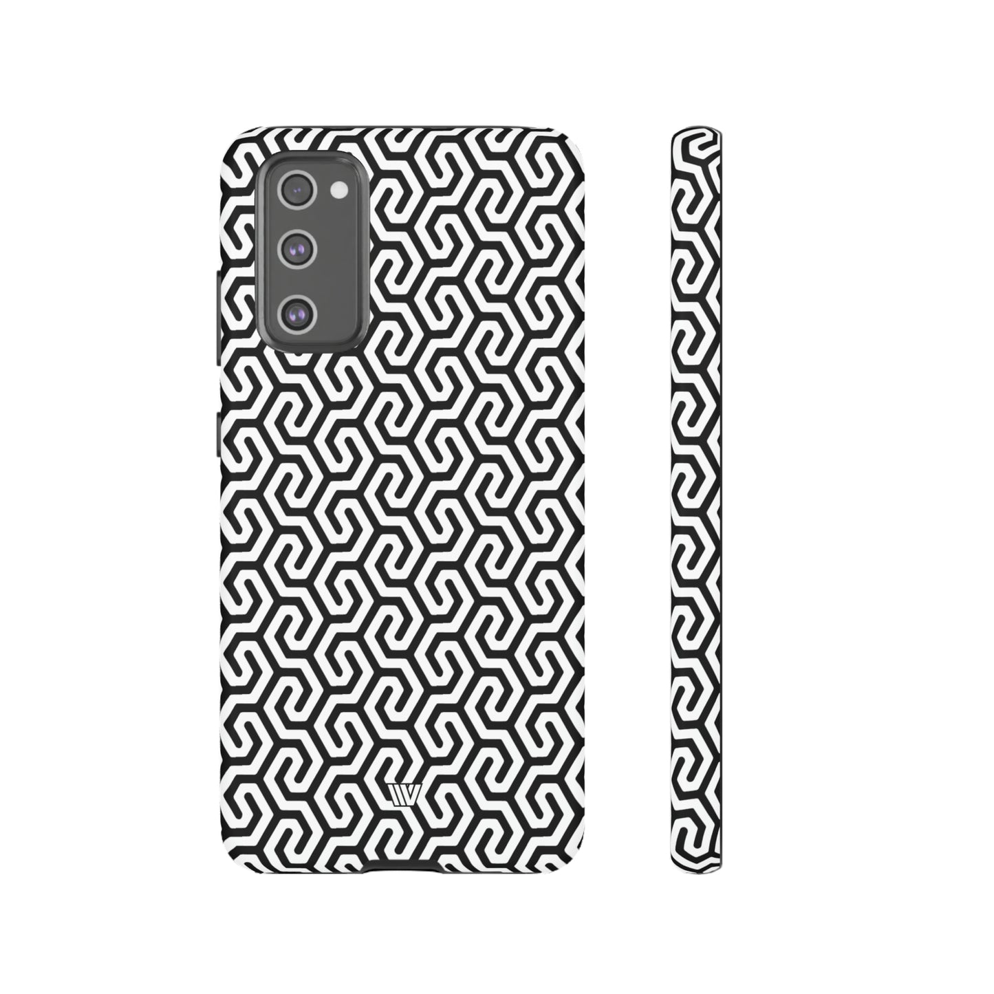 ABSTRACT INTERLOCKING PATTERN | Tough Phone Case