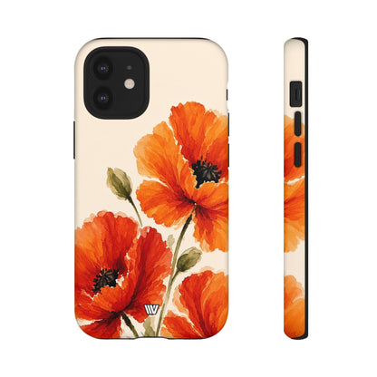 WILD POPPIES | Tough Phone Case