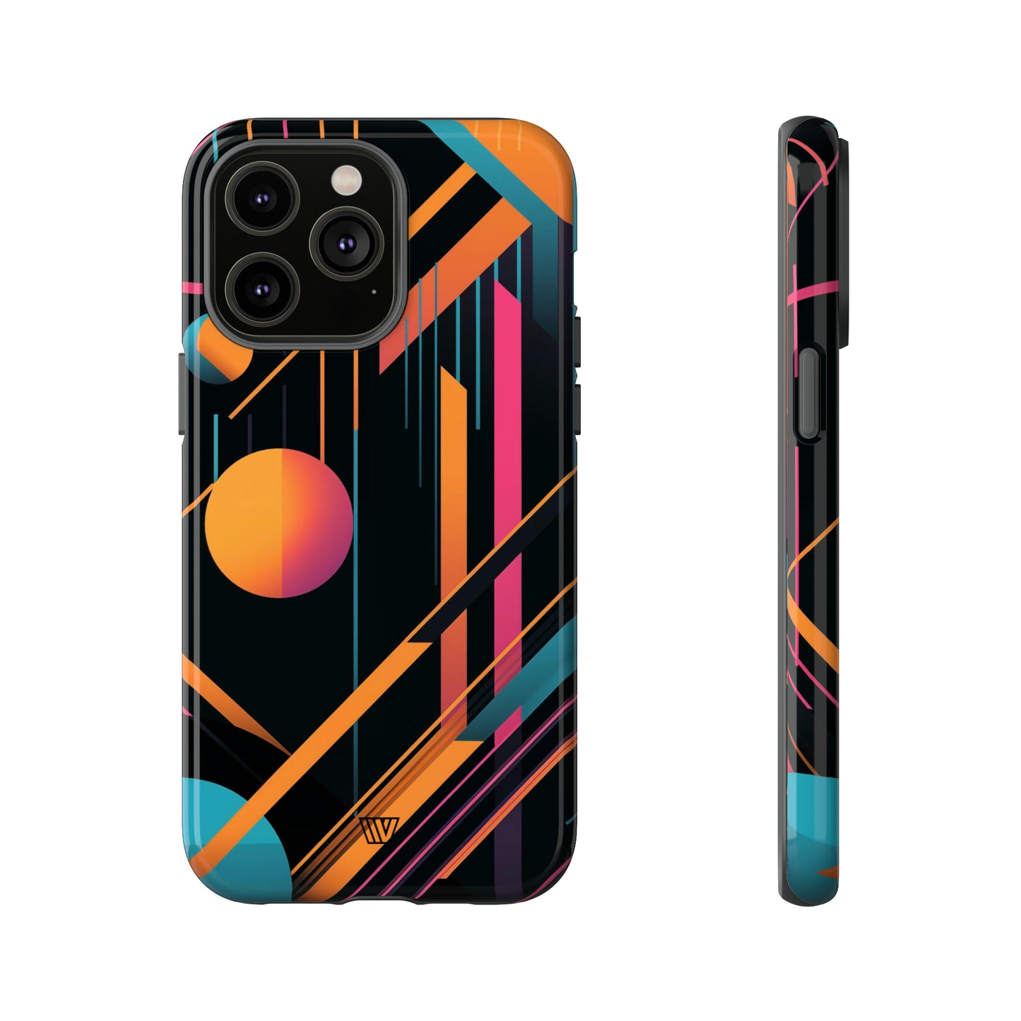 BOLD RETRO LINES | Tough Phone Case - Trovvve