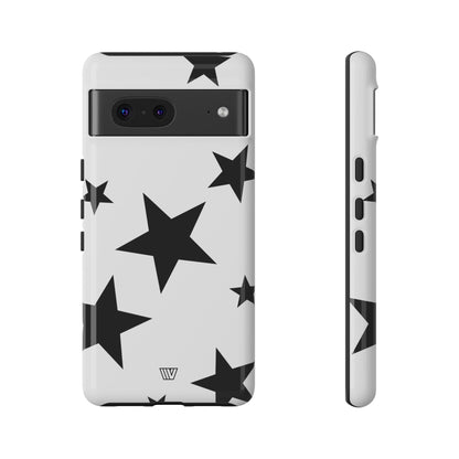 ALL WHITE BOLD STARS | Tough Phone Case