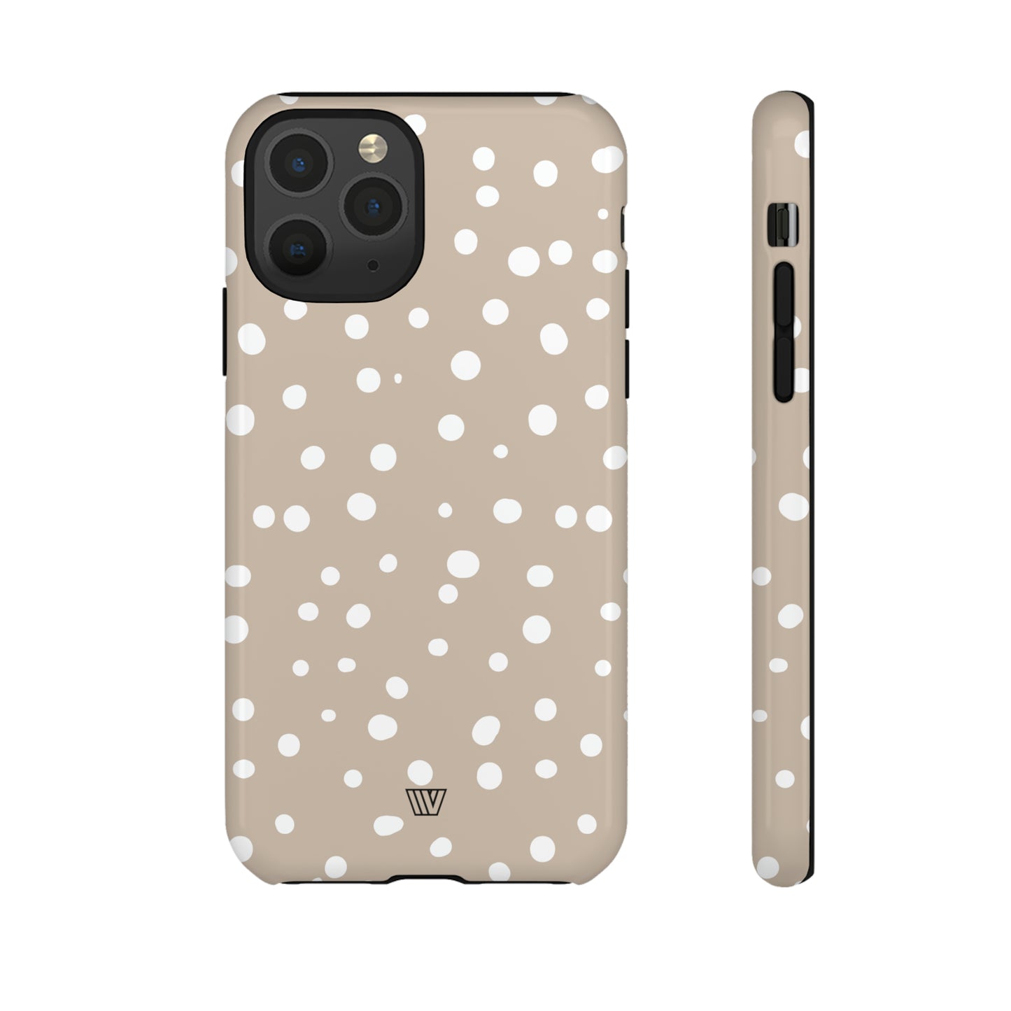 BEIGE DOTS | Tough Phone Case - Trovvve