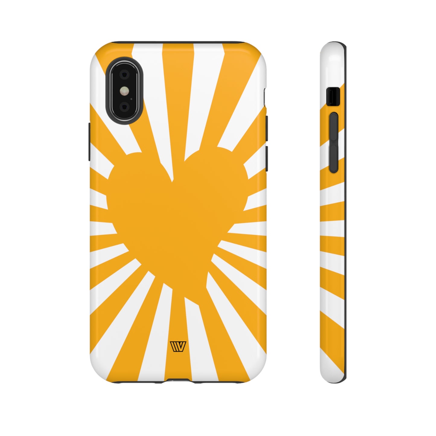 HEART SUN RAYS | Tough Phone Case - Trovvve