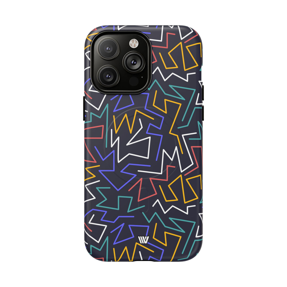 Zigzag Night MagSafe Tough iPhone Case – iPhone 14 Pro Max, Matte
