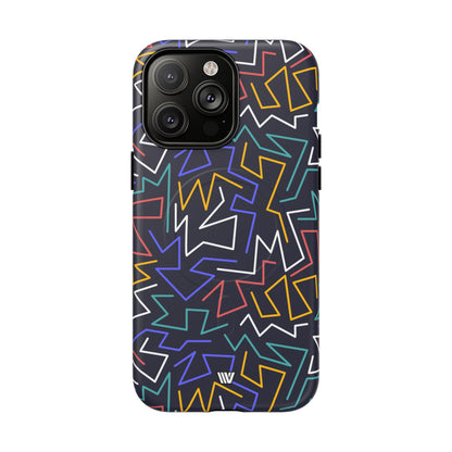 Zigzag Night MagSafe Tough iPhone Case – iPhone 14 Pro Max, Matte