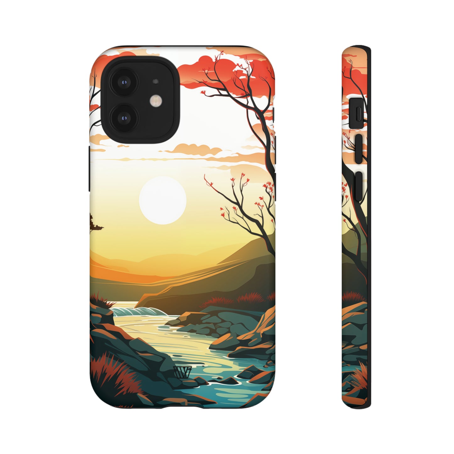 RIVER SUNSET | Tough Phone Case - Trovvve