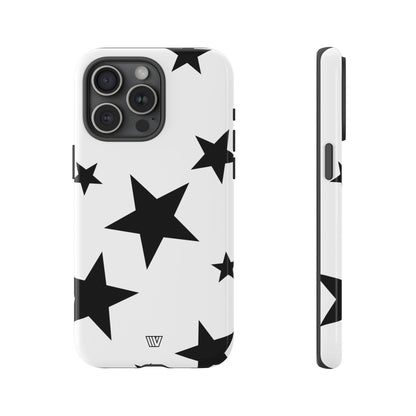 ALL WHITE BOLD STARS | Tough Phone Case