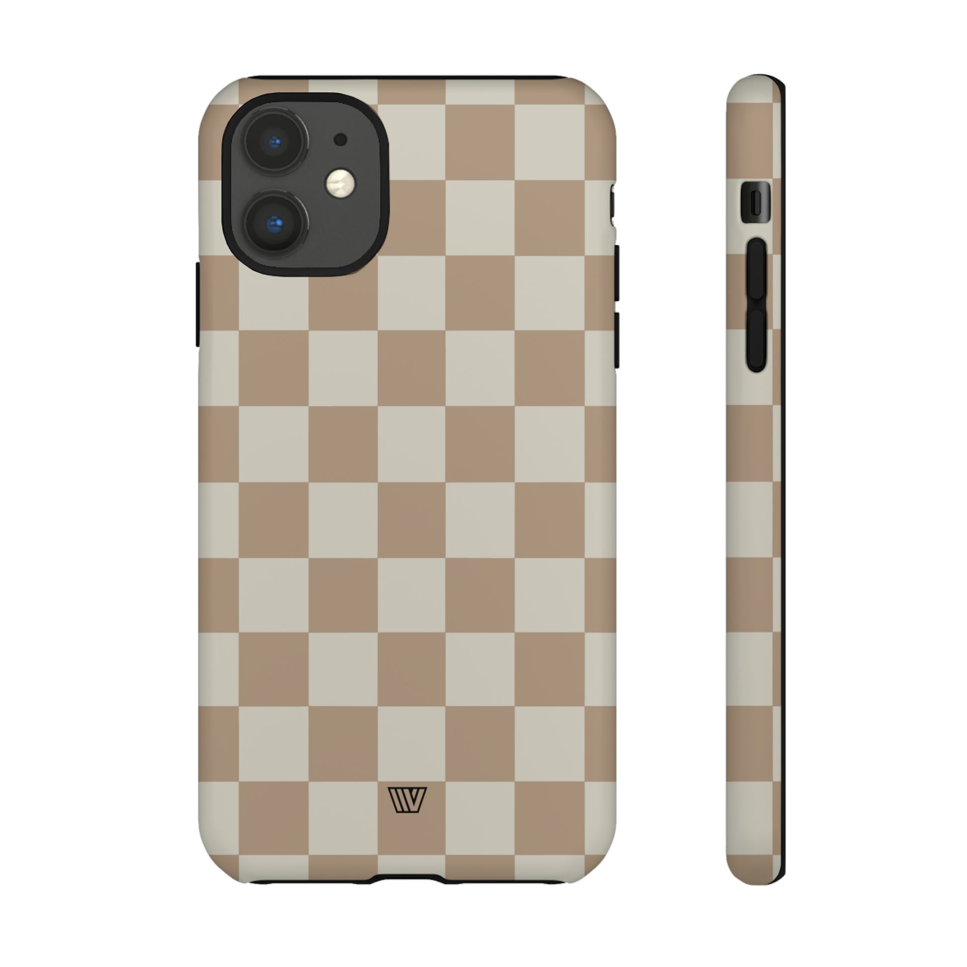 NEUTRAL CHECKERBOARD | Tough Phone Case - Trovvve