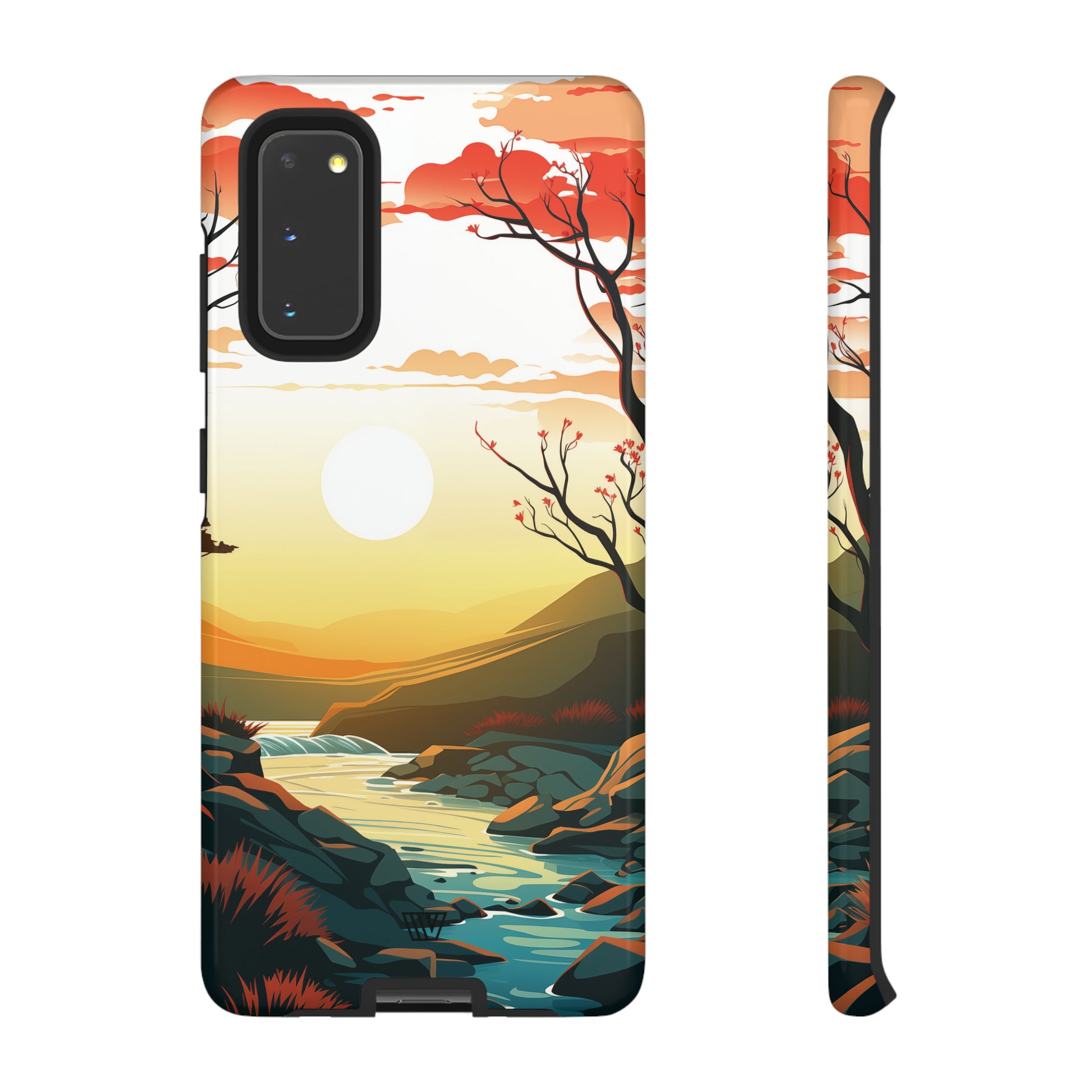 RIVER SUNSET | Tough Phone Case - Trovvve