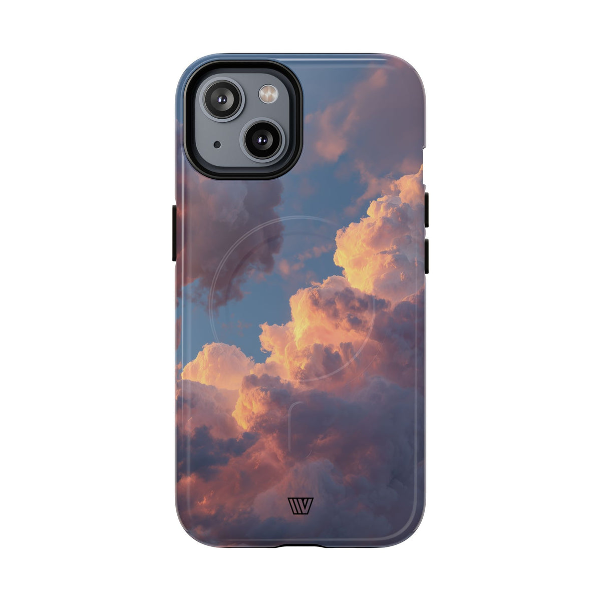 Sunset Clouds MagSafe Tough iPhone Case – iPhone 14, Glossy