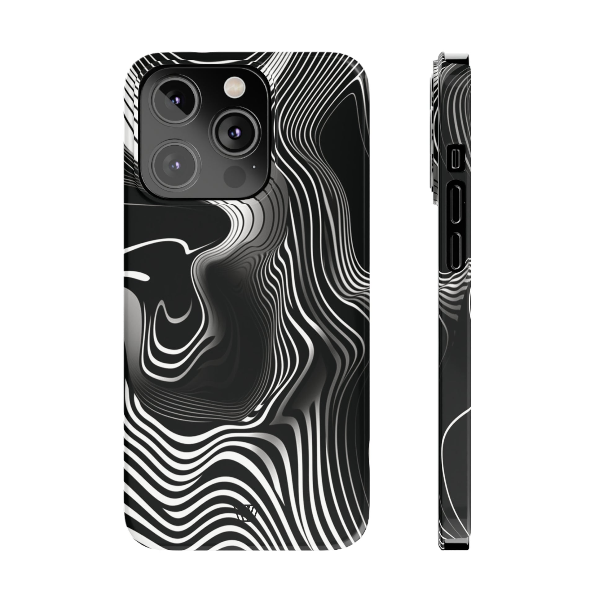 ABSTRACT ZEBRA STRIPES | Slim iPhone Case - Trovvve