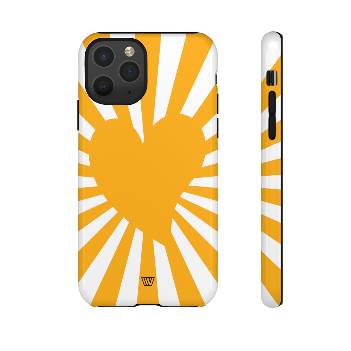 HEART SUN RAYS | Tough Phone Case - Trovvve