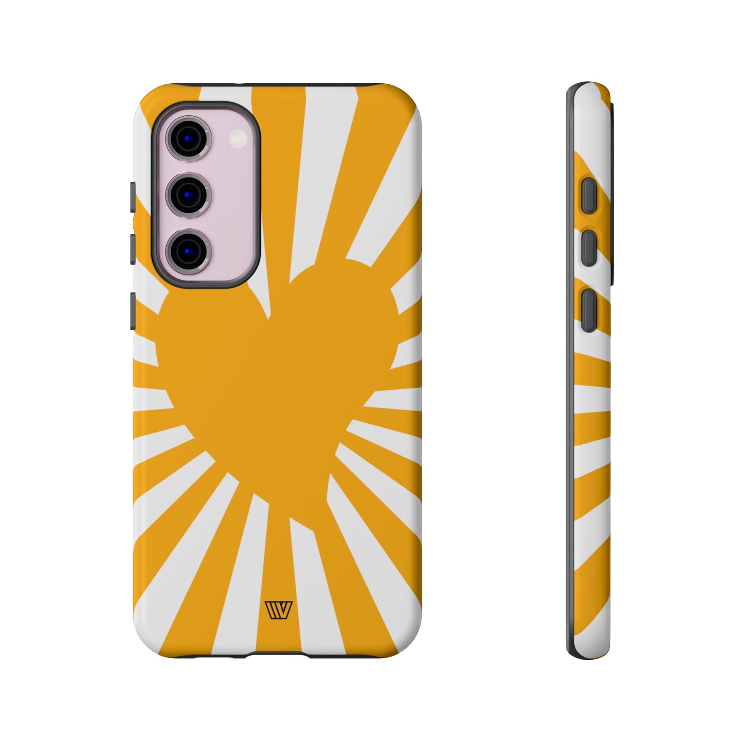 HEART SUN RAYS | Tough Phone Case - Trovvve