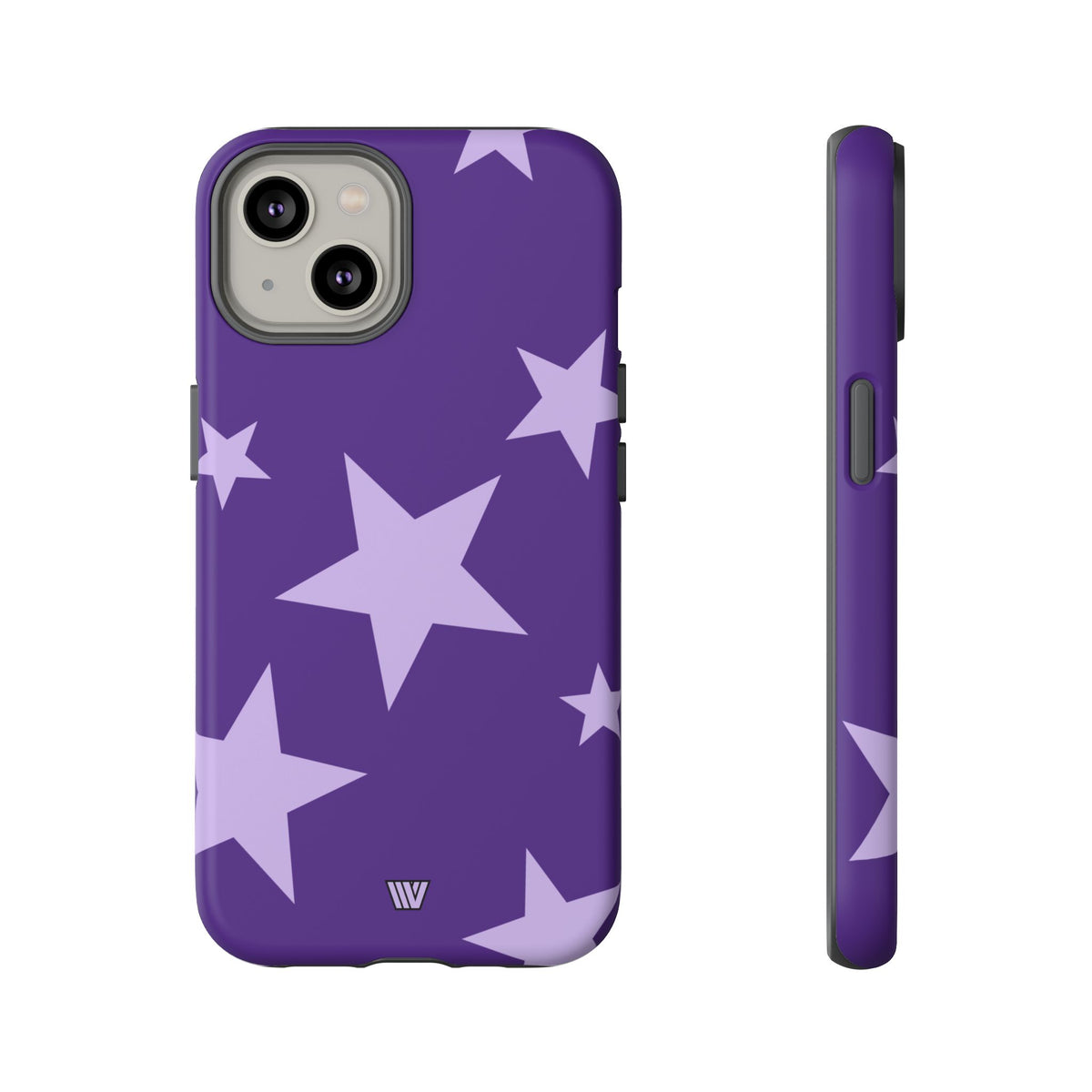 PURPLE BOLD STARS | Tough Phone Case