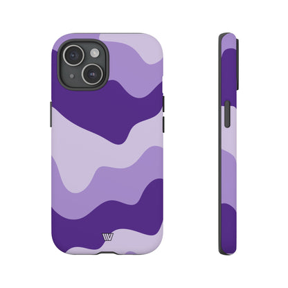 PURPLE WAVES | Tough Phone Case