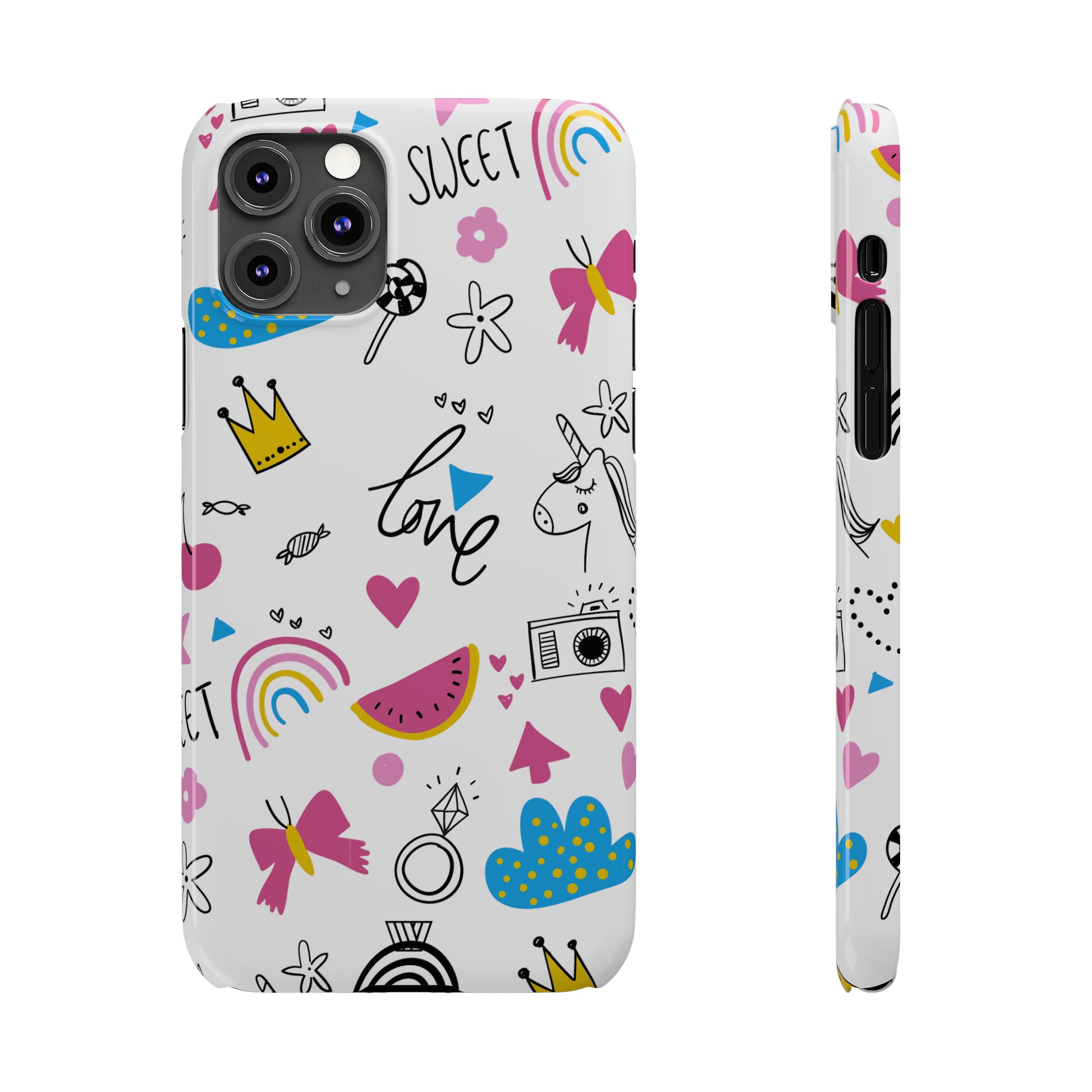 SWEET LOVE | Slim iPhone Case - Trovvve