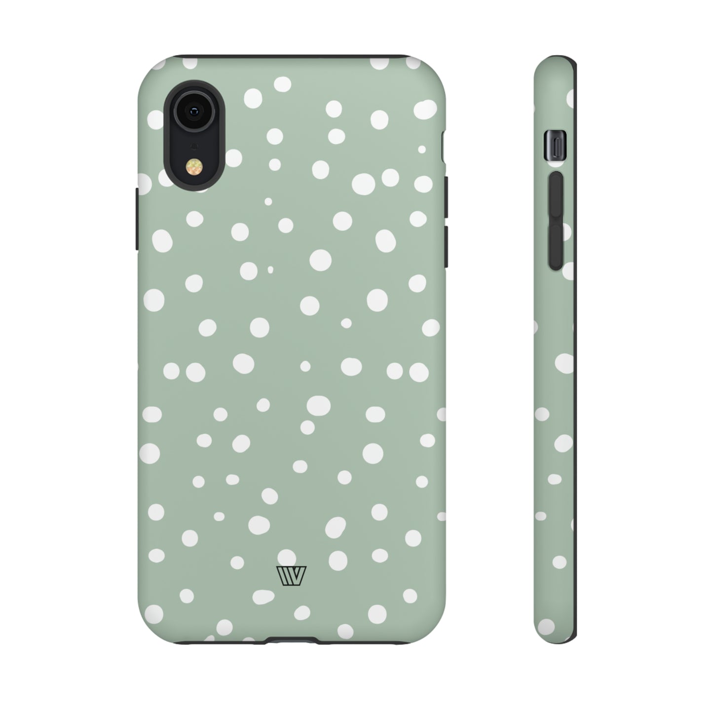 PASTEL GREEN DOTS | Tough Phone Case - Trovvve