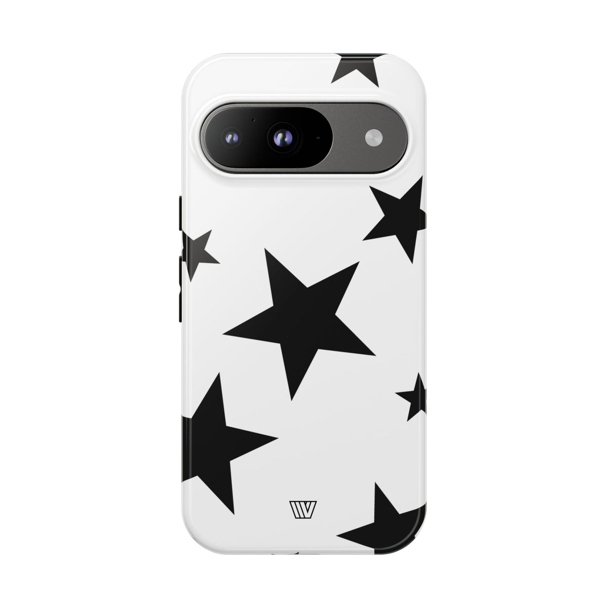 ALL WHITE BOLD STARS | Tough Phone Case