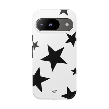 ALL WHITE BOLD STARS | Tough Phone Case