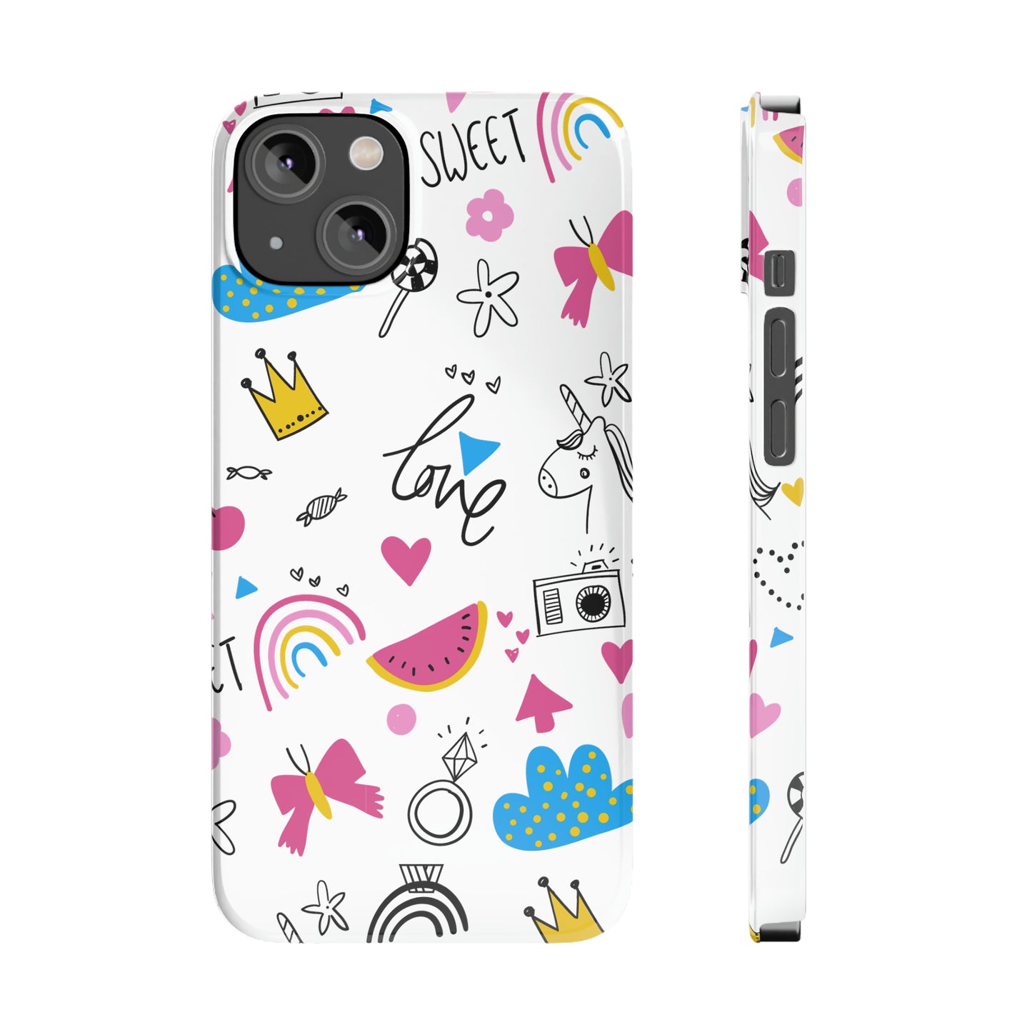 SWEET LOVE | Slim iPhone Case - Trovvve