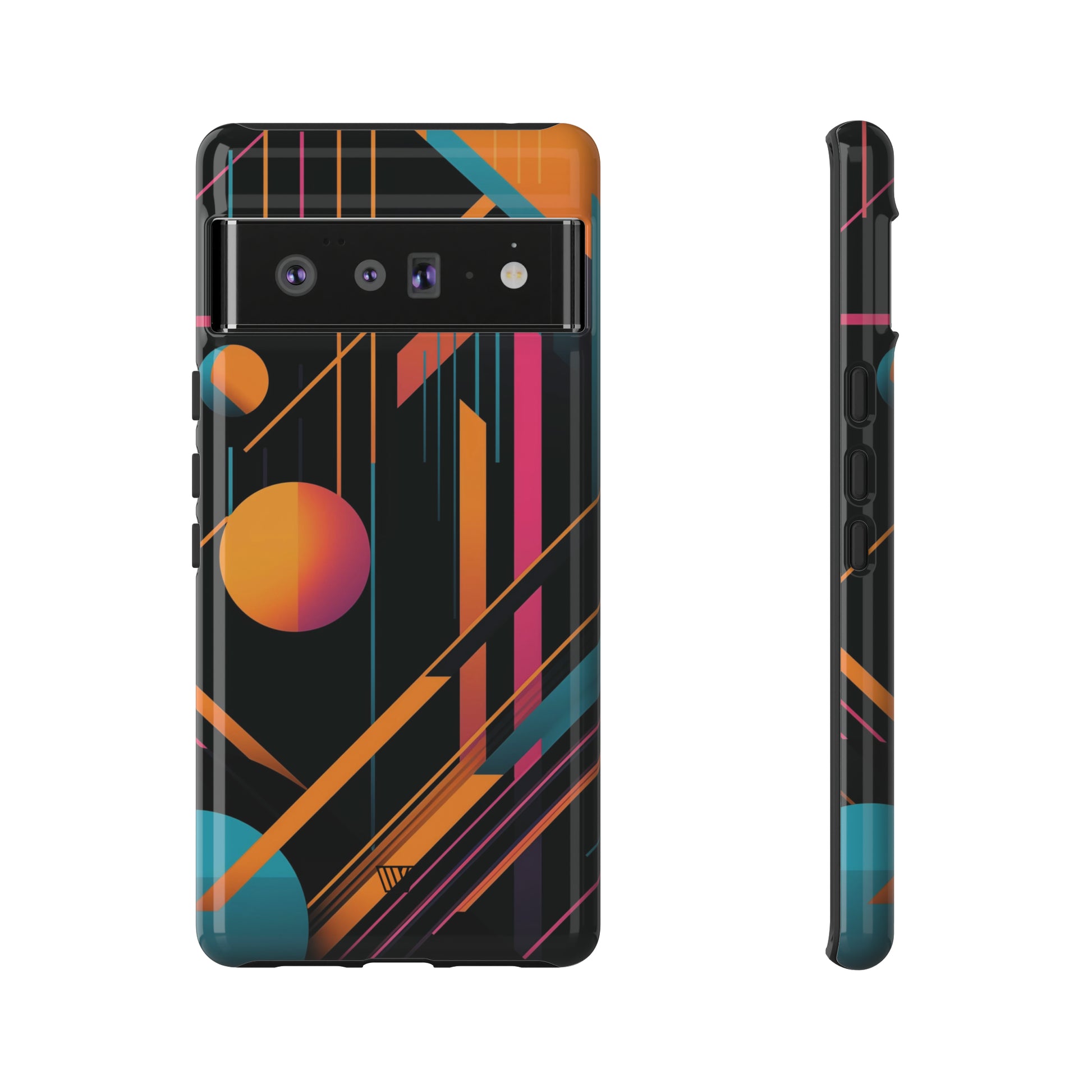 BOLD RETRO LINES | Tough Phone Case - Trovvve