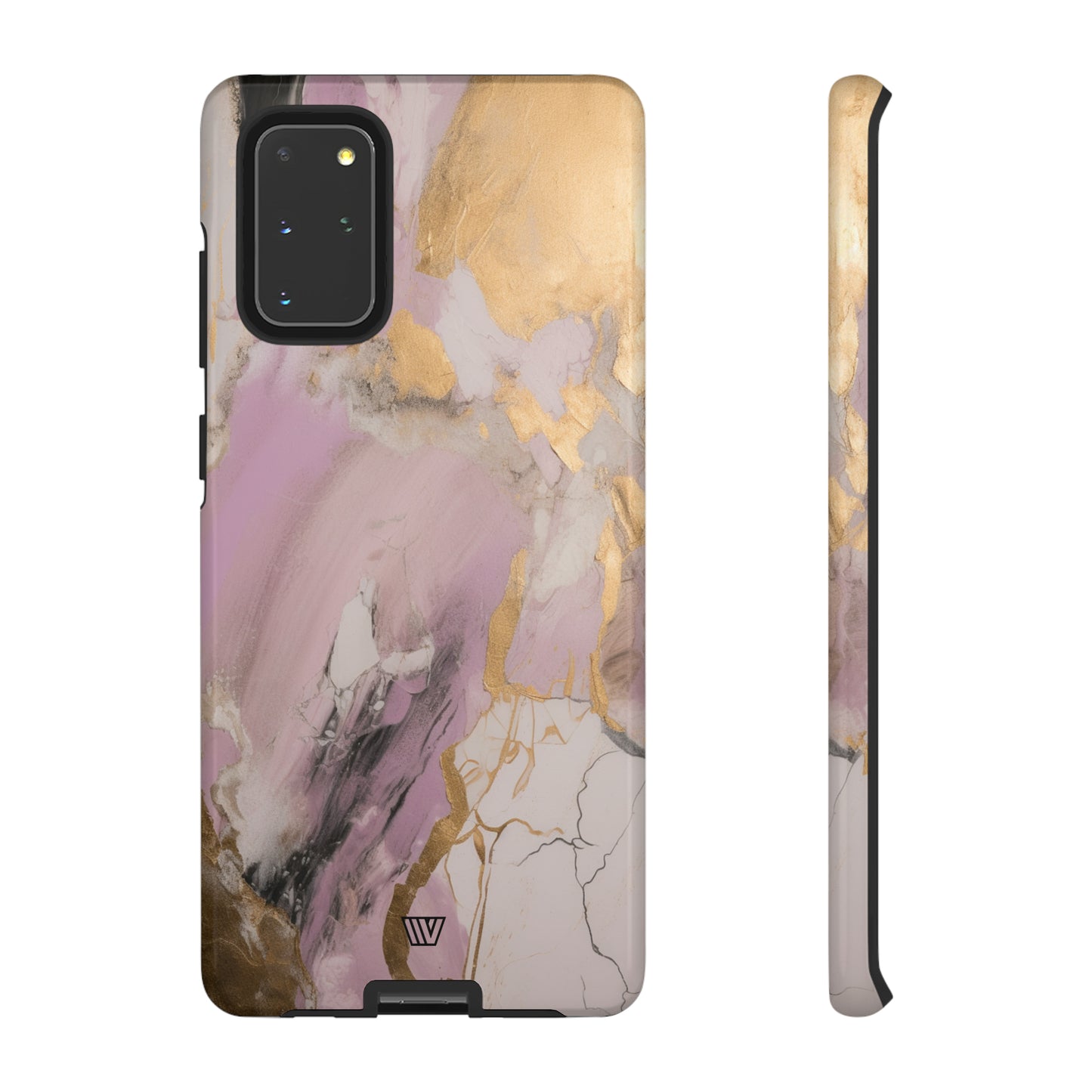 GOLD PINK ABSTRACT PAINTING | Tough Phone Case - Trovvve