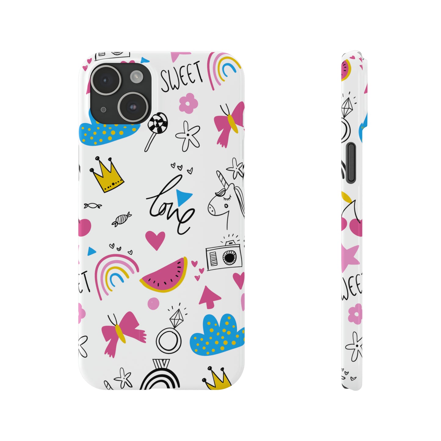 SWEET LOVE | Slim iPhone Case - Trovvve