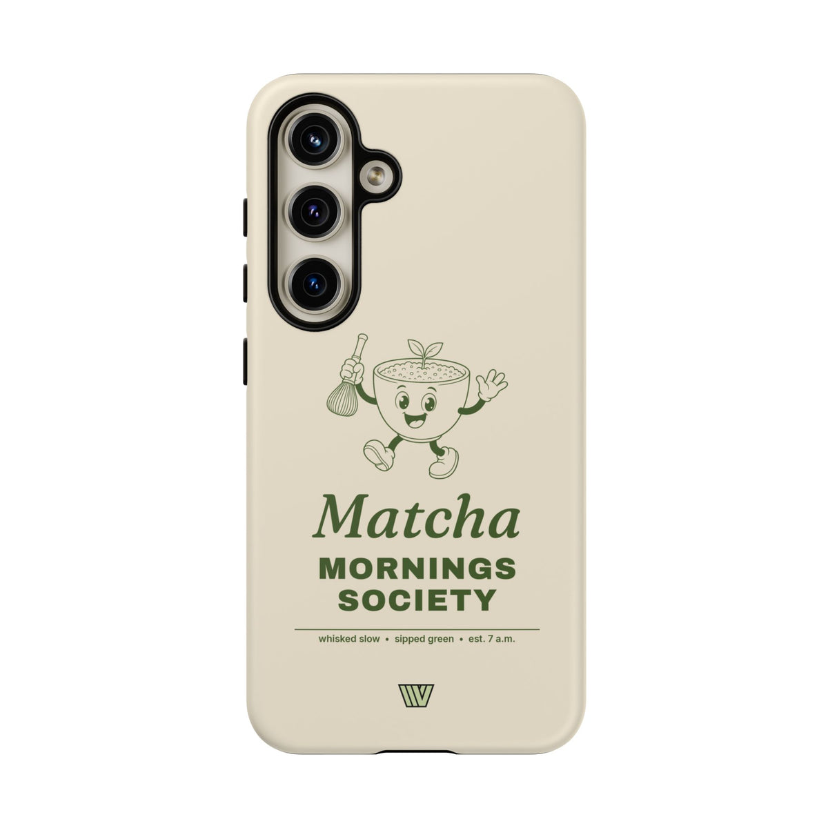 MATCHA MORNINGS | Tough Phone Case