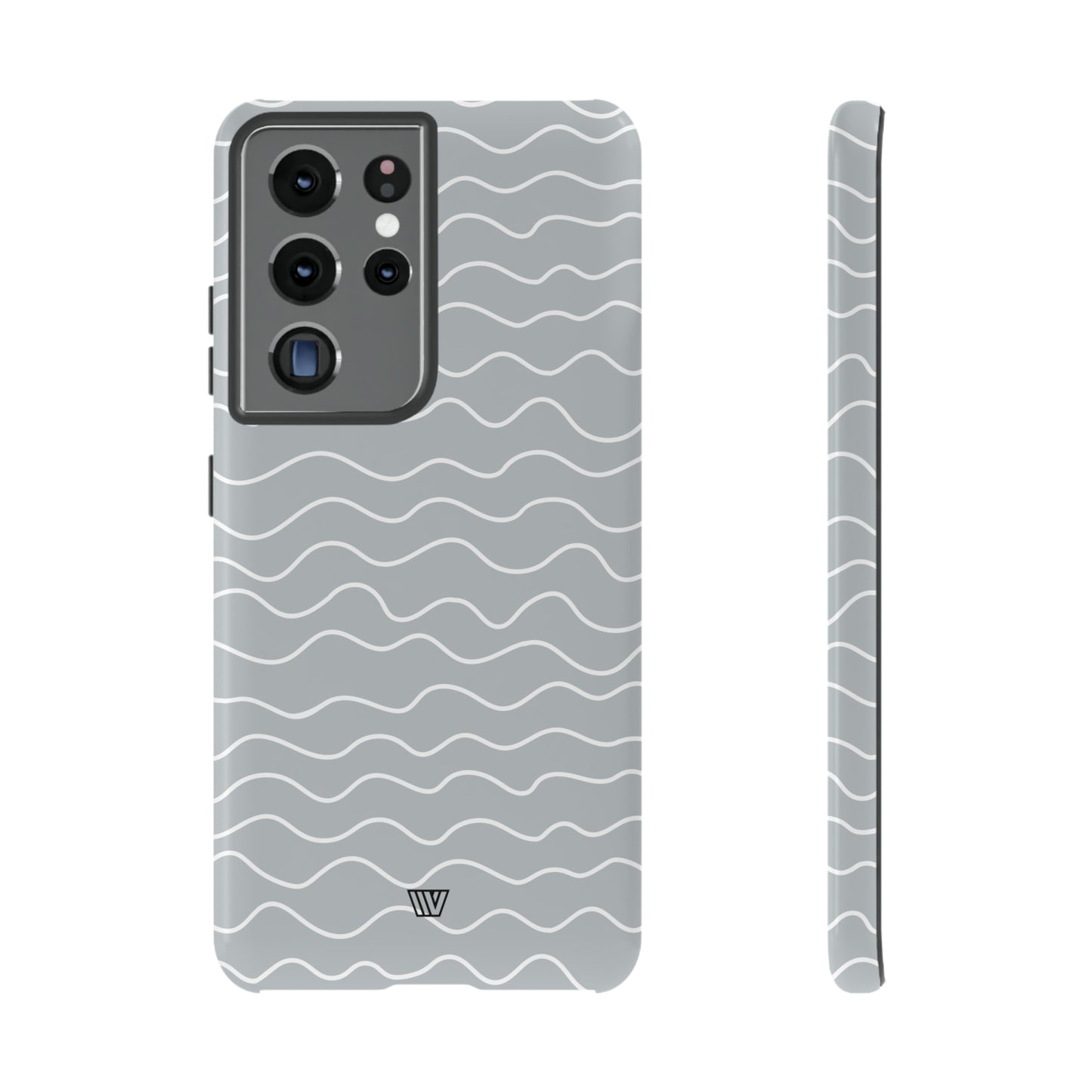 GRAY WAVES | Tough Phone Case