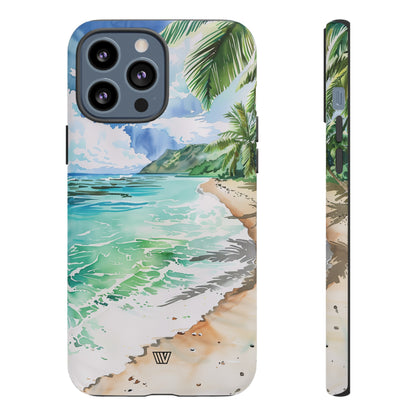 WATERCOLOR BEACH | Tough Phone Case