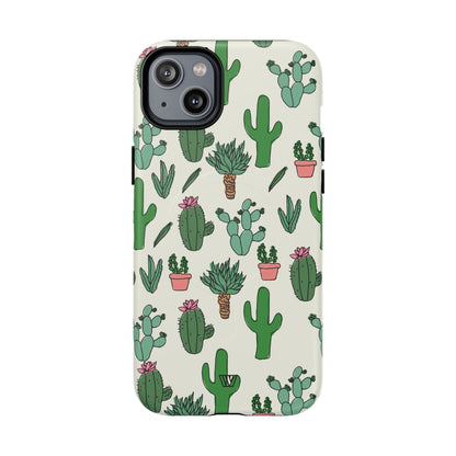 CACTUS DOODLES | MagSafe Tough iPhone Case
