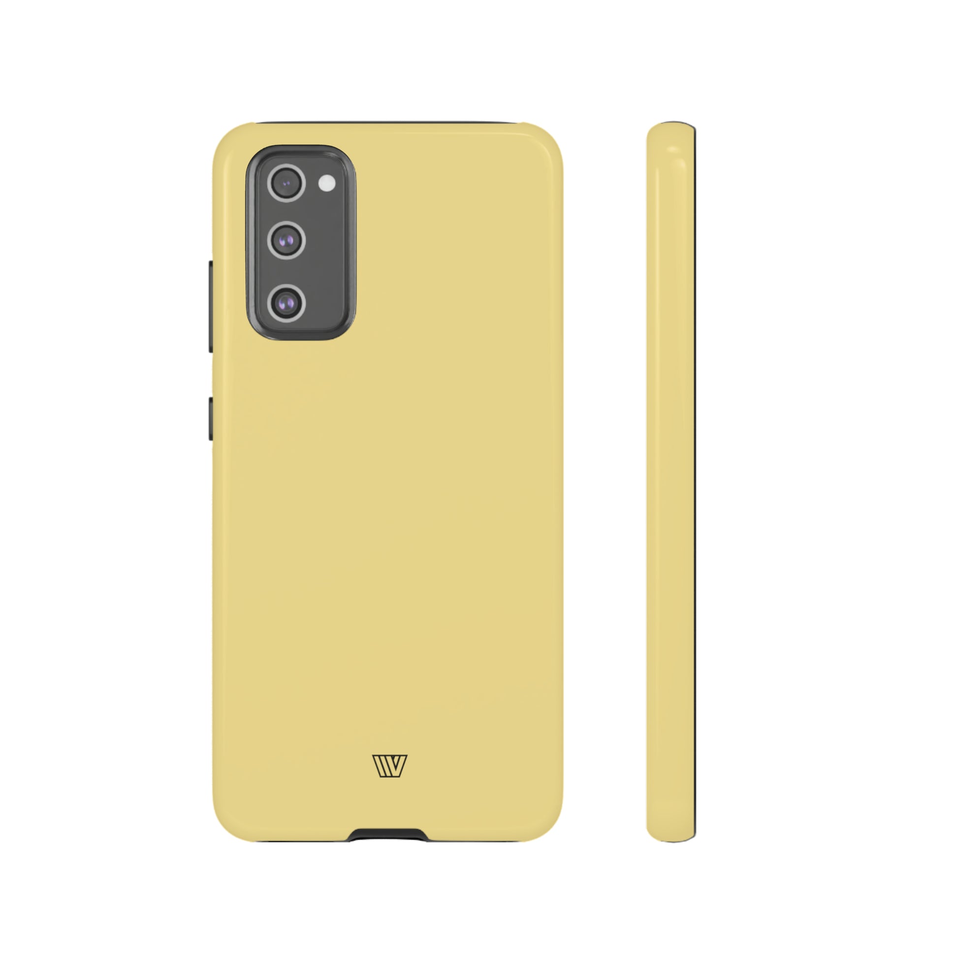 MUTED YELLOW SOLID | Tough Phone Case - Trovvve