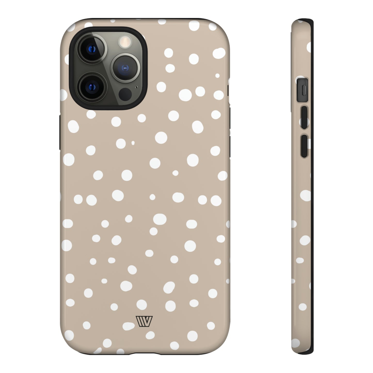 BEIGE DOTS | Tough Phone Case - Trovvve