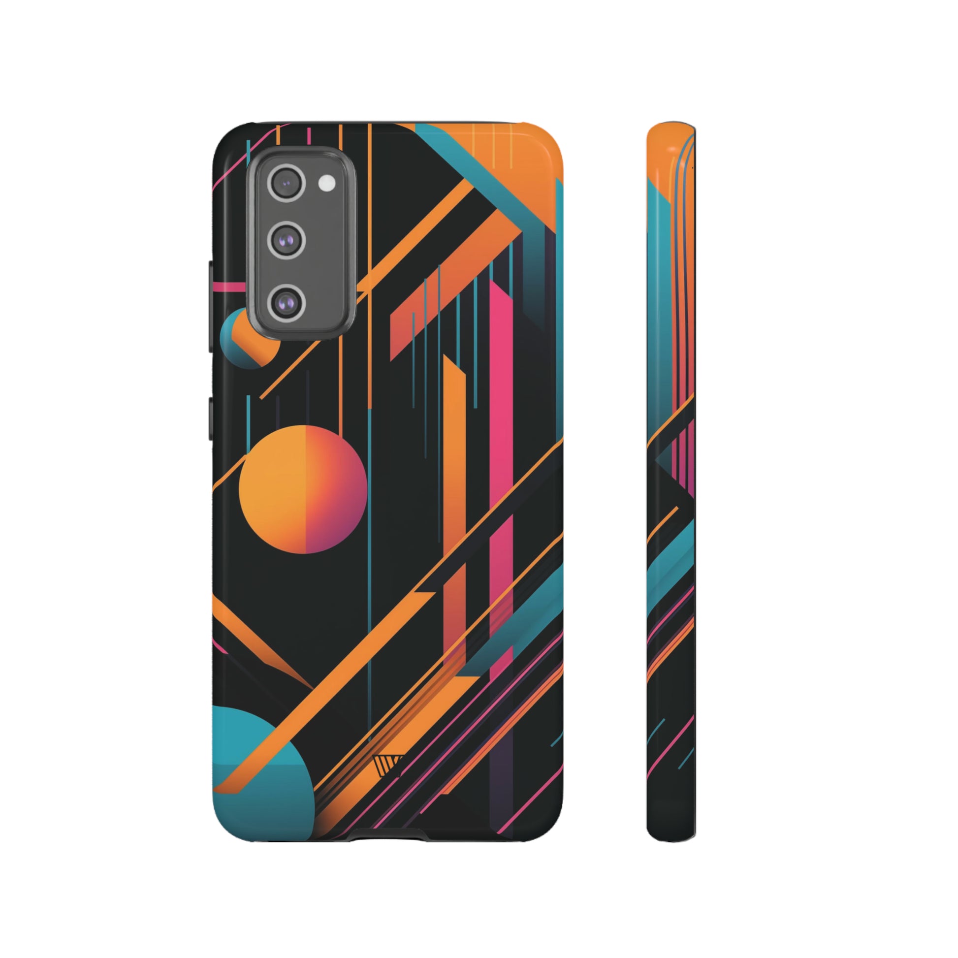 BOLD RETRO LINES | Tough Phone Case - Trovvve